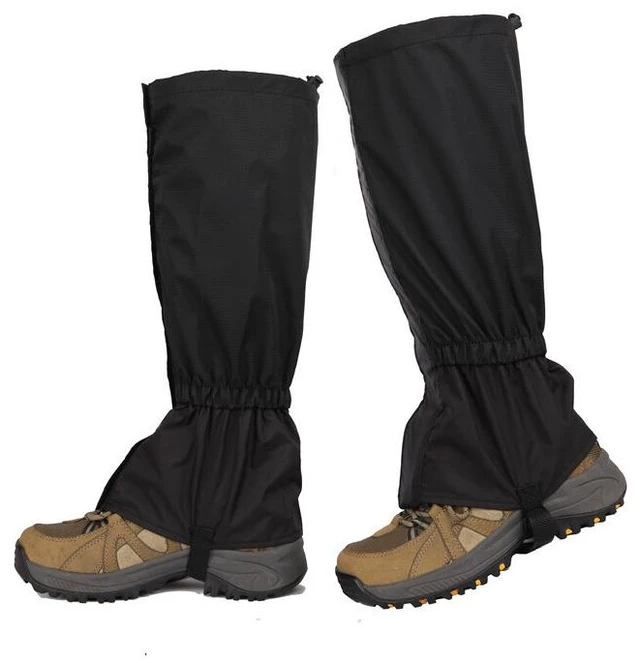 Alt view image 2 of 3 - US Fashion Hiking Waterproof Leg Gaiters Kids Teen Men Women Gators Snow Boot