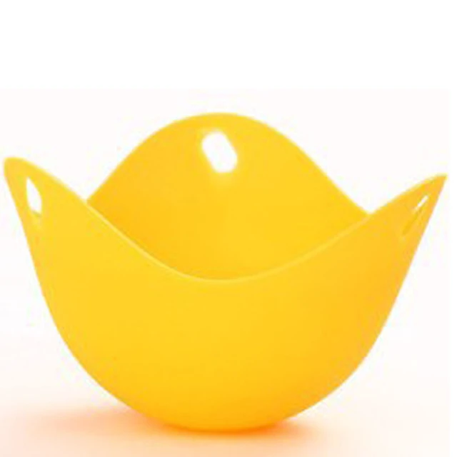 Alt view image 3 of 3 - US 4 Pack Egg Poacher Silicone Poaching Cups Boil Microwave Stove Top Cook Egg