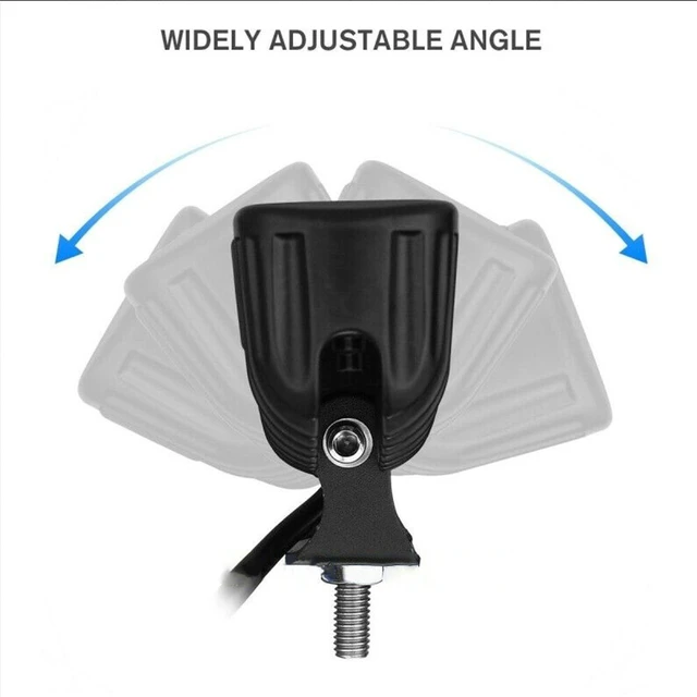 Alt view image 4 of 5 - US 2 Pack 6'' LED Work Light Bar 18W Lamp Flood Spot Work Driving Fog SUV ATV