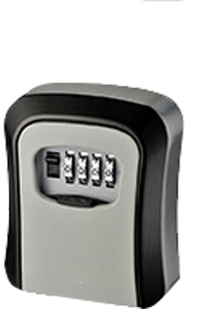Main image of US 1 Key Lock Box 4-Digits Combination Weatherproof Wall Mount Security Code