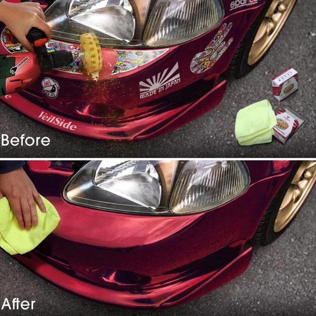 Alt view image 5 of 5 - US 2 Pc 4 Decal Removal Wheel ABN Rubber Eraser Drill Arbor Adapter Pinstripe