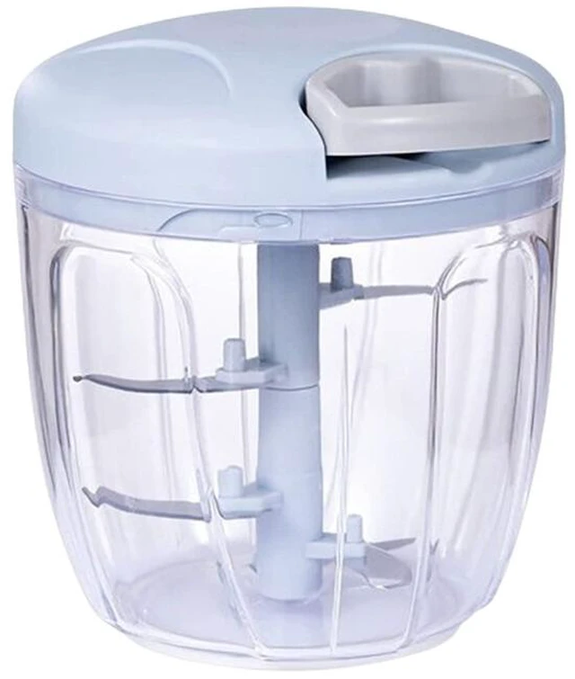 Main image of US 1 Pc Hand Blender Kitchen Tool Pull Vegetable Food Chopper Slicer Processor