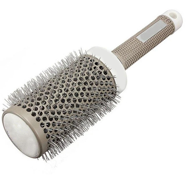 Alt view image 3 of 5 - US 1 Pack 2'' Hair Brush Nano Thermal Ceramic Ionic Round Barrel Comb Styling