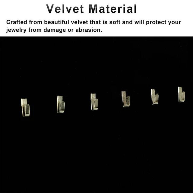 Alt view image 2 of 5 - US 1 Pcs 17 hooks Jewelry Organizer Hanging Earrings Holder Display Stand Rack