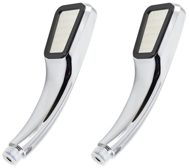Alt view image 2 of 5 - US 2 Pack 300 Holes High Pressure Handheld Shower Head Powerful Boosting Spray