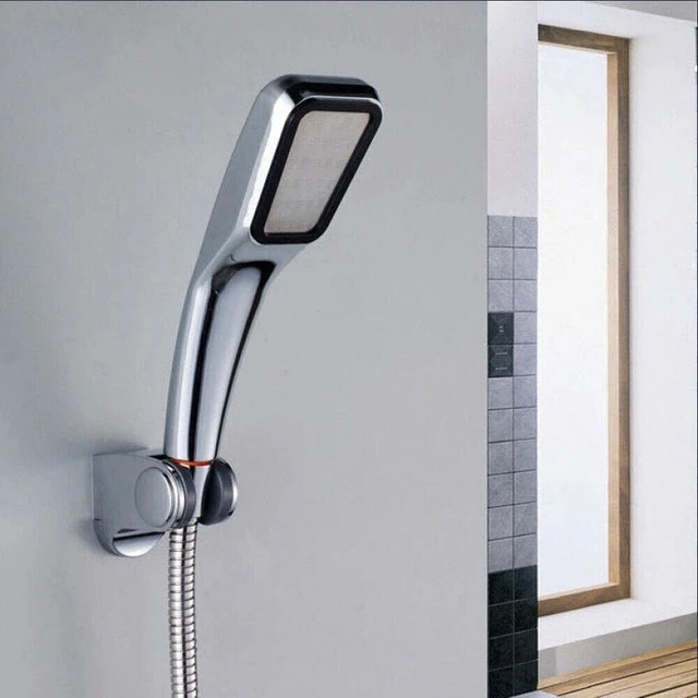 Alt view image 4 of 5 - US 2 Pack 300 Holes High Pressure Handheld Shower Head Powerful Boosting Spray