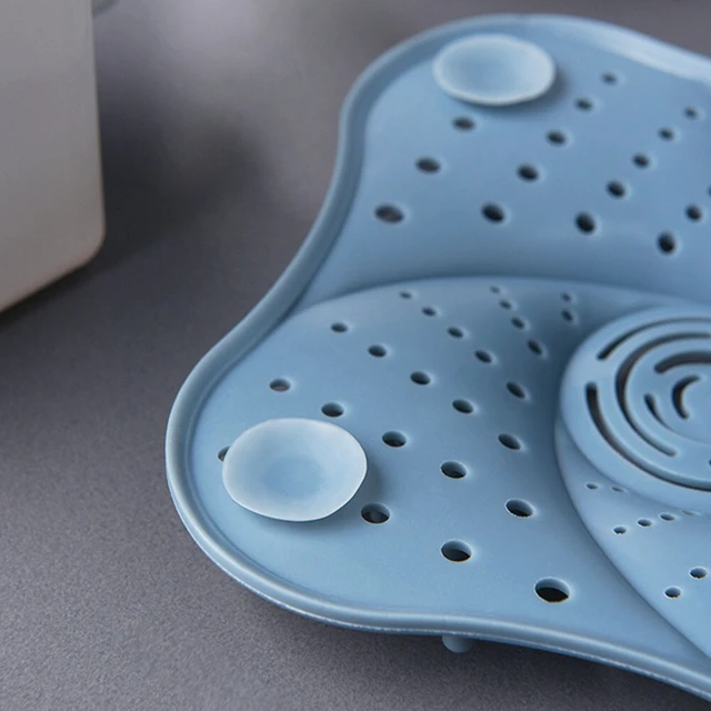 Alt view image 5 of 5 - US 4 Pack Bathroom Drain Cover Hair Catcher Drain Strainer Covers Sink Filter