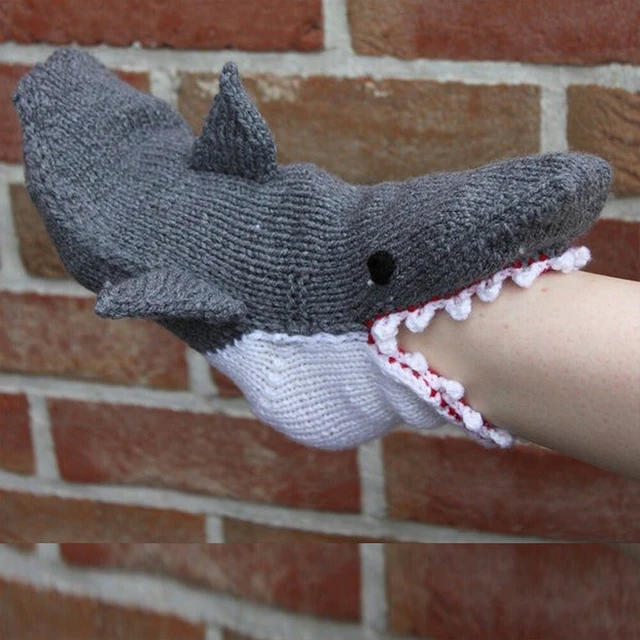 Alt view image 2 of 4 - US 1 Pcs Funny Animal Socks Women Novelty Crocodile Shark Floor Socks Gifts