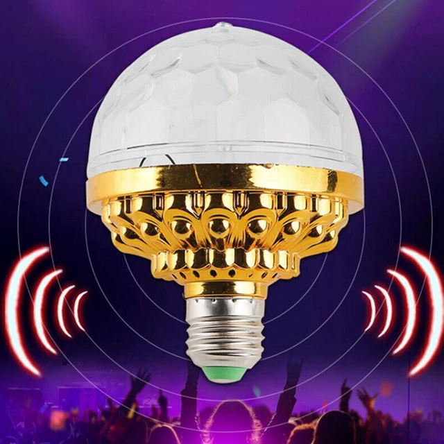 Alt view image 3 of 5 - US 1 Pack Colorful Rotating Magic Ball Light Colorful DJ Party Bulb Sockets