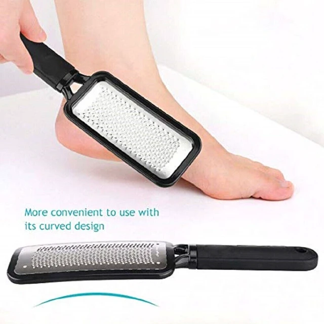 Alt view image 5 of 5 - US 2 Pack Foot File Callus Remover Colossal Rasp Pedicure Hard Skin Scrubber