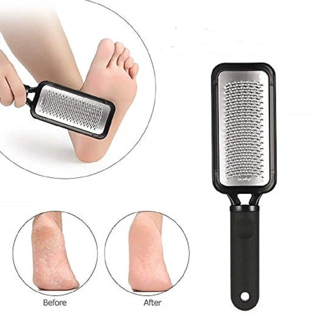 Alt view image 3 of 5 - US 2 Pack Foot File Callus Remover Colossal Rasp Pedicure Hard Skin Scrubber
