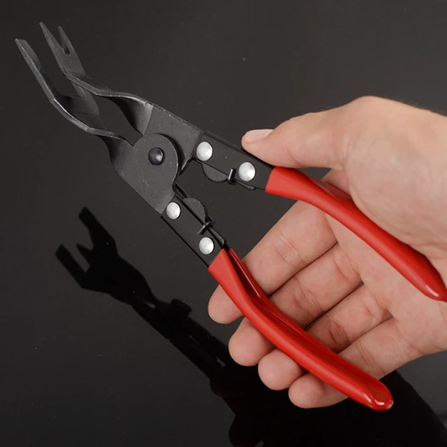 Alt view image 2 of 2 - US 1 Pack Door Panel Trim Clip Removal Tool Pliers Set Remover Auto Repair Kit