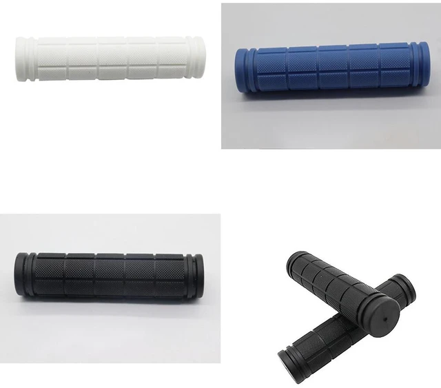 Alt view image 4 of 4 - US 1 Pairs Bicycle Handlebar Grips Soft Rubber Anti-Slip Bike Scooter Cycling