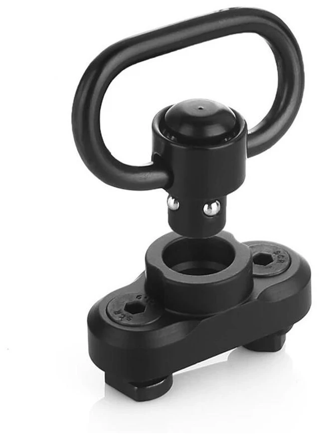 Main image of US 1 Pack 1.25" QD Sling Swivels Mounts for MLock Rail System or Fit Two Point