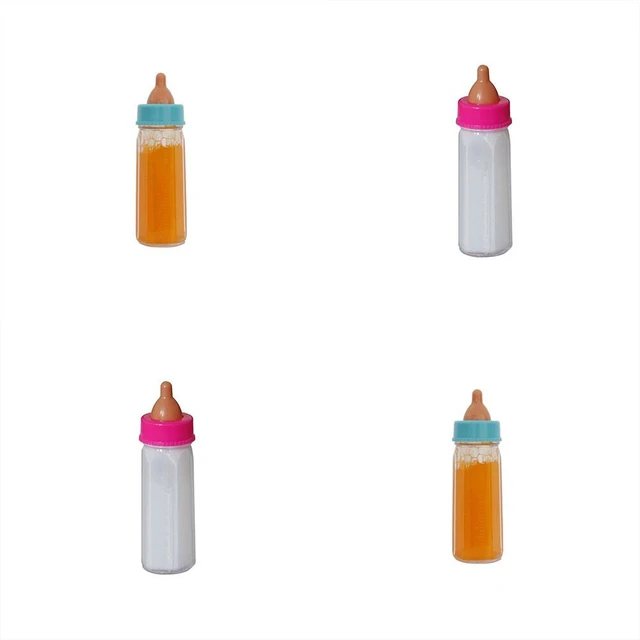 Main image of US 4 Pack Magic Baby Dolls Bottle Milk Great Doll Accessories Disappearing Toy