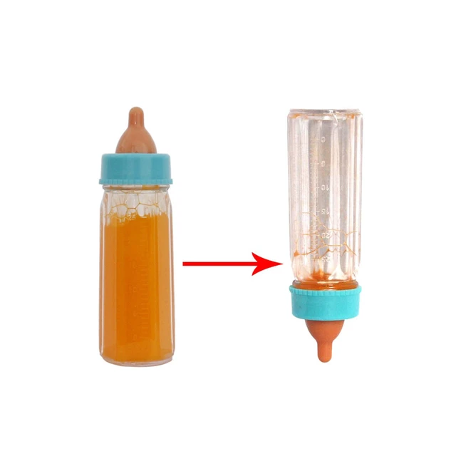 Alt view image 2 of 5 - US 4 Pack Magic Baby Dolls Bottle Milk Great Doll Accessories Disappearing Toy