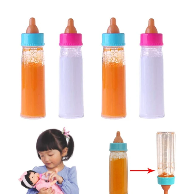 Alt view image 4 of 5 - US 4 Pack Magic Baby Dolls Bottle Milk Great Doll Accessories Disappearing Toy
