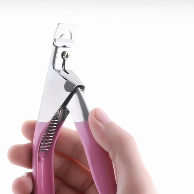 Alt view image 3 of 4 - US 1 Pcs Nail Tip Clipper Acrylic Art Manicure Cutter U-shape Scissor U Edge