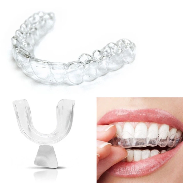 Alt view image 2 of 4 - US 8 Pack Silicone Mouth Guard Teeth Clenching Grinding Moldable Dental Night