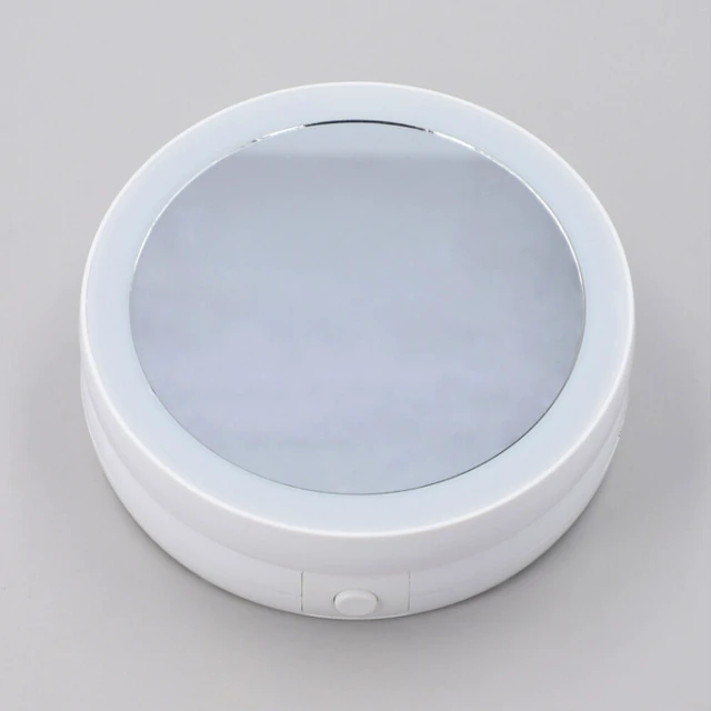 Alt view image 5 of 5 - US 1 Pc Double Sided Magnifying LED Vanity Mirror Height Adjustable Foldable