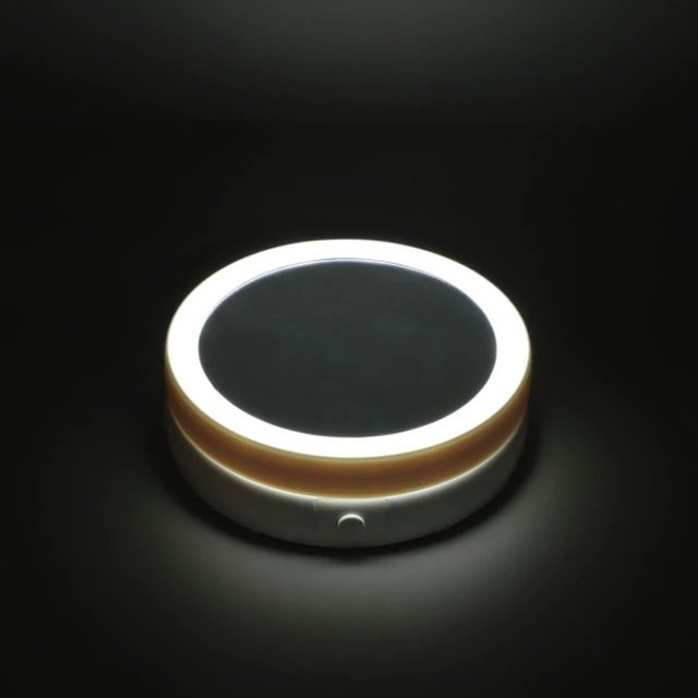 Alt view image 4 of 5 - US 1 Pc Double Sided Magnifying LED Vanity Mirror Height Adjustable Foldable