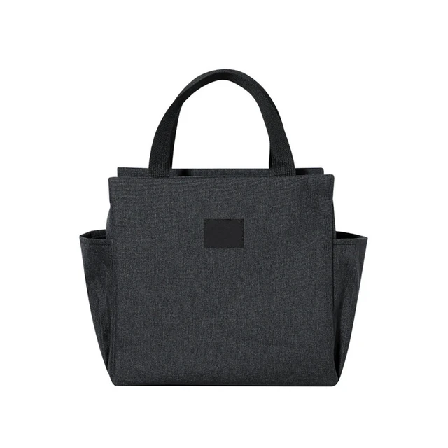 Alt view image 2 of 4 - US 1 Pc Insulated Lunch Bag Thermo Cooler Hot Cold Box Kids Adults Work Office huise