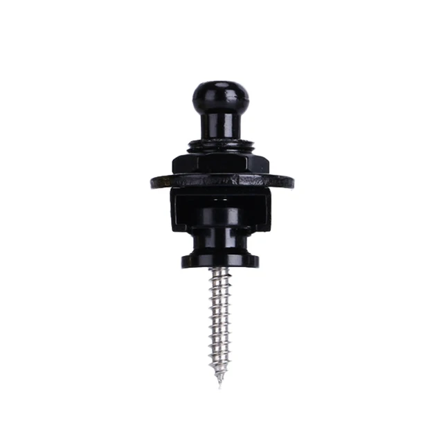 Alt view image 3 of 3 - US 4 Pcs Guitar Strap Locks Buttons Security Quick Release Binding Components