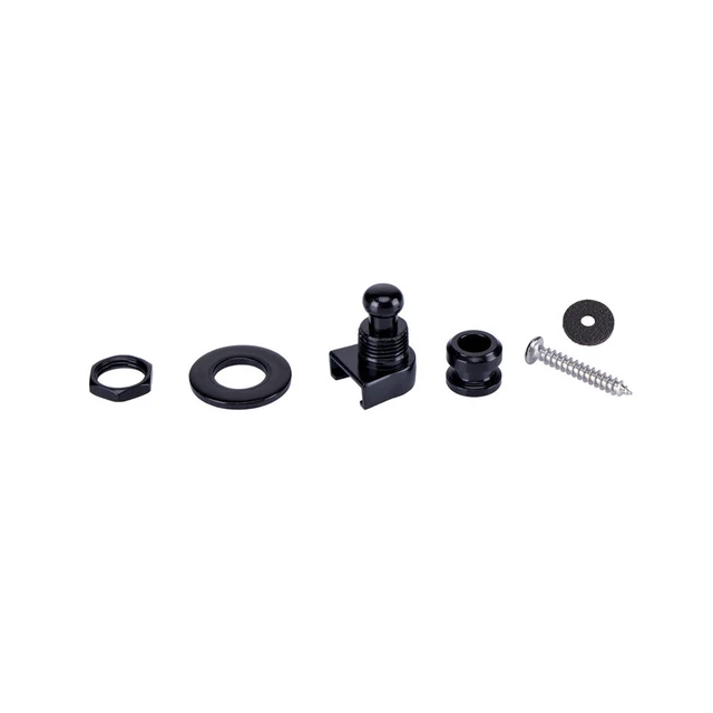 Alt view image 2 of 3 - US 4 Pcs Guitar Strap Locks Buttons Security Quick Release Binding Components