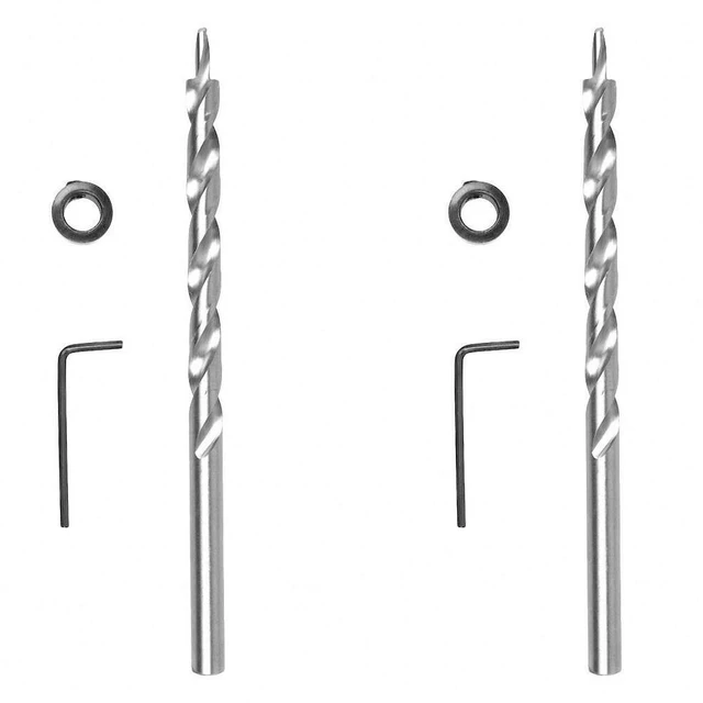Main image of US Twist Step Drill Bit Set for Kreg Pocket Hole Drill Jig Guide 3/8inch(9.5mm