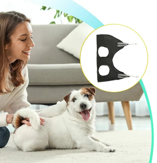 Alt view image 4 of 4 - US 1 Pack Pet Grooming Hammock Breathable Restraint Bag Cat Dog Sling Helper DK-4-d chongwumeirongdiaochuangM 1ge