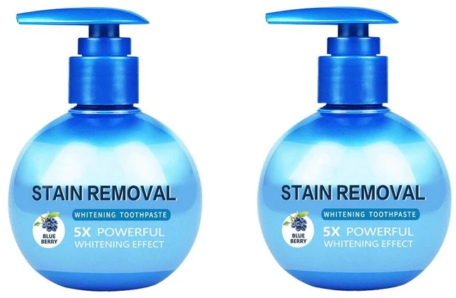 Main image of US 2 Pack Intensive Stain Removal Whitening Toothpaste Baking Soda Fight Bleed