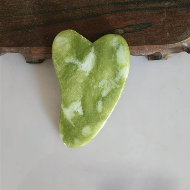 Alt view image 4 of 5 - 1 Pack Classic Jade Roller Face Body Eye Kit Gua Sha Massager Tool Anti Aging Wrinkle, Gua Sha Tool