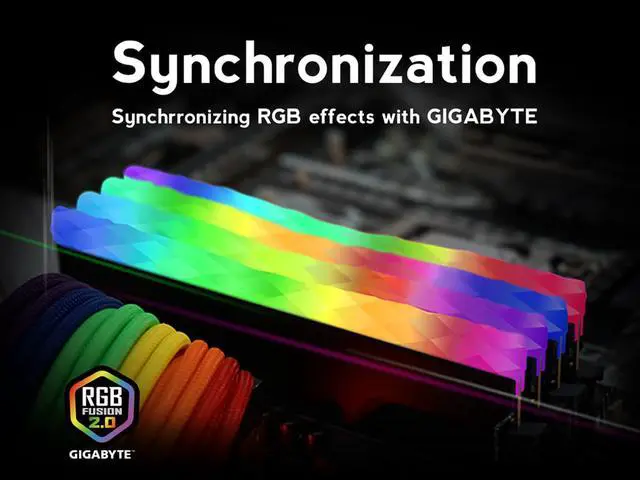 Alt view image 7 of 7 - v-color PRISM Plus RGB 16GB(2x8GB) DDR4 3200MHz(PC4-25600) SK Hynix IC Desktop Memory Model TL8G32816C-I2PSKYBK