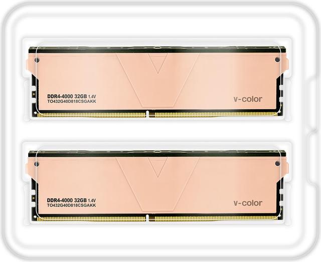 v-color Golden Skywalker Plus 64GB(2 x 32GB) DDR4 4000MHz (PC4