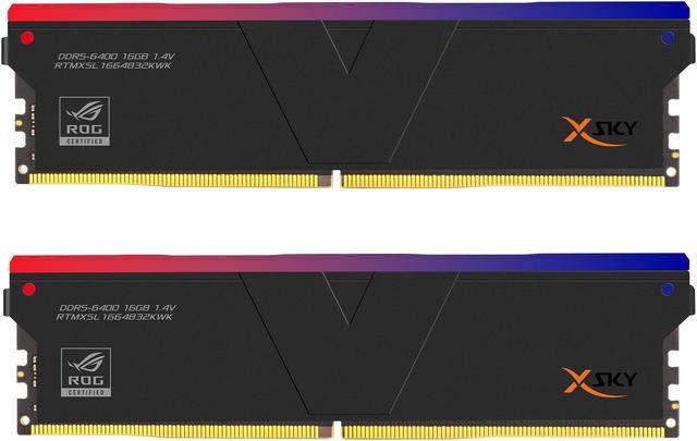 V-COLOR DDR5 XSky ROG Certified 32GB(16GBx2) 6400MHz CL32-39-39 