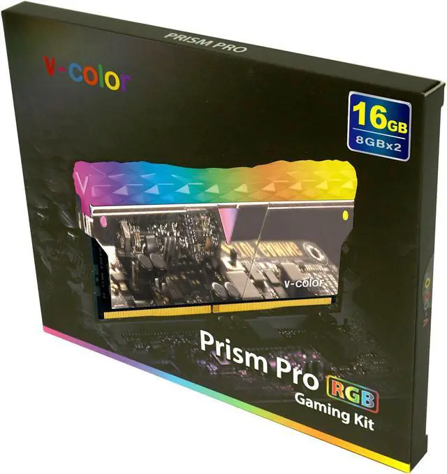 V-COLOR Prism Pro RGB 16GB (2x8GB) DDR4 3600MHz (PC4-28800