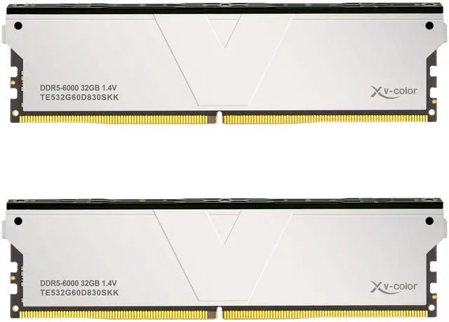 V-Color メモリ DDR5-6400 32GBx2 64GB V-Color DDR5 64GB (32GBx2) 4800MHz CL40 2Rx8 ECC UNBUFFERED