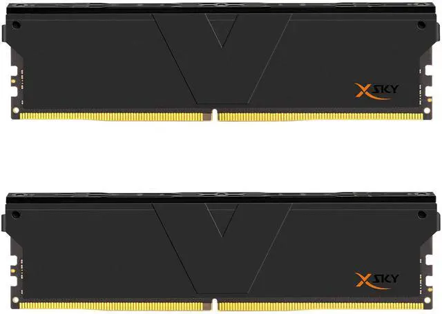 Main image of V-COLOR Manta XSky DDR5 32GB (2x16GB) 6000MHz CL30 1.25V SK Hynix Original IC Gaming Desktop Memory Module Black, for AMD EXPO (TMXSAO1660830KKK)
