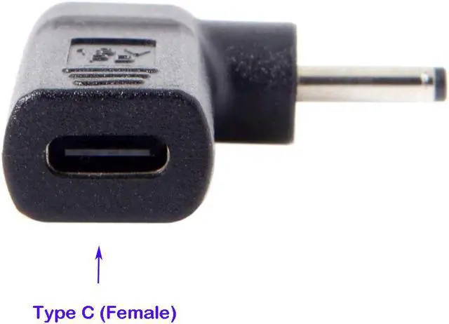 Alt view image 2 of 7 - PD Adapter TYPE C USB-C to DC Tip 3.0x1.1mm Power Adapter Converter for Acer Aspire S3 S5 S7 Iconia Tab W500 W700 Samsung Series 5 9 Ultrabook Asus Zenbook UX21 UX21E UX31 Transformer Book T200 T200T