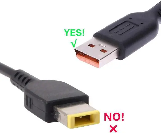 Alt view image 4 of 5 - USB Type C PD Power Adapter Plug Converter for Lenovo Yoga 3 Pro, Yoga 3 Pro-1370 Yoga 3 11 Yoga 3 14 Yoga 3-1470 Lenovo Yoga 4 Pro Yoga 700 11 Yoga 700 14 Yoga 900 13