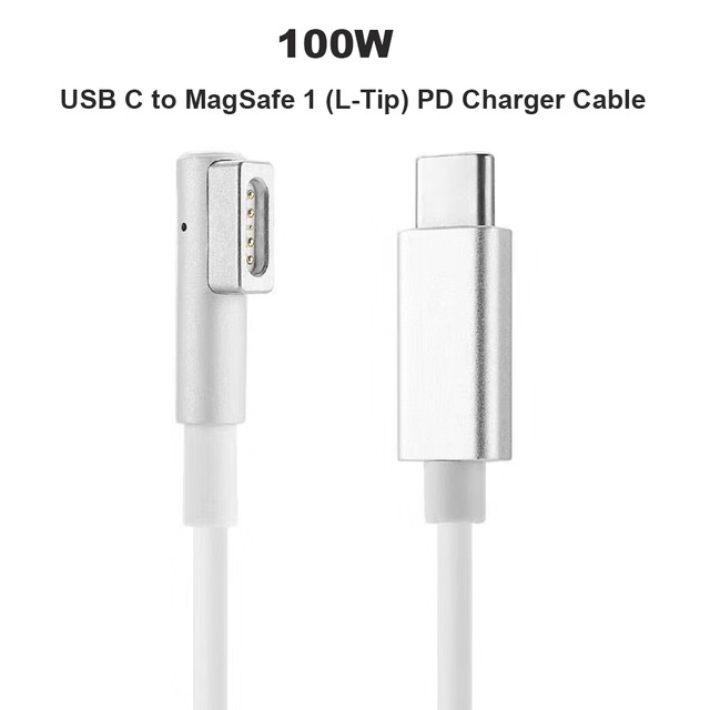 thumbnail image 2 of USB-C To MagSafe 2 Fast Charging Adapter For MacBook Air/Pro – 18.5V Power Cord 2 of 3