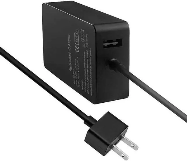 Alt view image 3 of 7 - [Updated Version] Surface Pro Charger 65W, Compatible with Surface Pro 3/4/5/6/7 Power Supply Adapter, Compatible for Both Microsoft Surface Book Laptop/Tablet