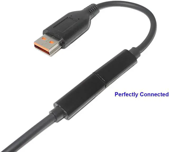 Alt view image 7 of 9 - USB C Type C Power Converter Cable for Lenovo Yoga 3 Pro 4 Pro Yoga 700 Yoga 900