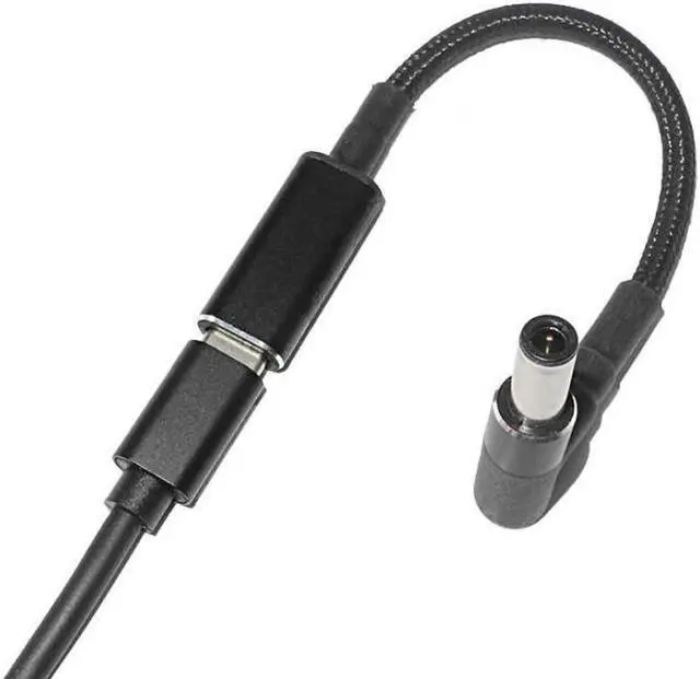 Alt view image 4 of 6 - 100W USB C Fast Charging Cable Cord for Asus Laptop PC Type C Female to 6.0*3.7mm Male Plug Adapter Connector Notebook Charger