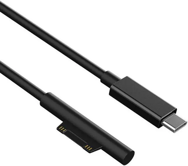 Alt view image 4 of 6 - Tech 15V Surface Connect to USB-C Cable Charges for Microsoft Surface Pro 7 6 5 4 3
