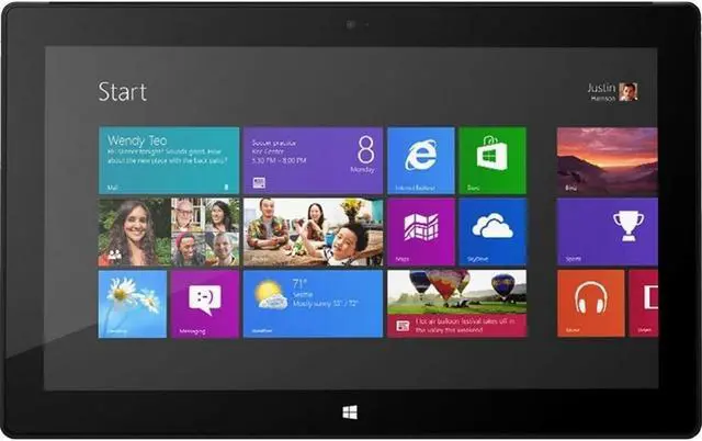 Main image of Microsoft Surface Pro 2 10.6" Tablet 64GB WiFi Intel Core i5-4200U X2 1.7GHz, Black