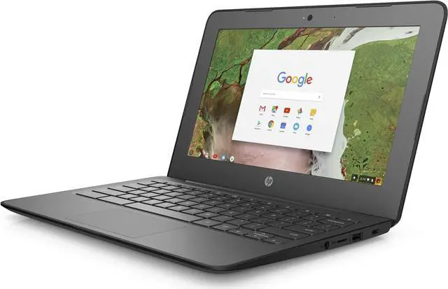 Alt view image 3 of 4 - HP Chromebook 11 G6 EE 11.6" 4GB 16GB eMMC Celeron® N3350 1.1GHz ChromeOS, Gray
