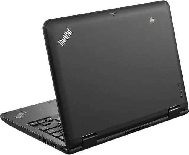 Alt view image 3 of 4 - Lenovo ThinkPad 11E Chromebook Intel Celeron N2940 X4 1.83GHz 4GB 16GB SSD 11.6", Black