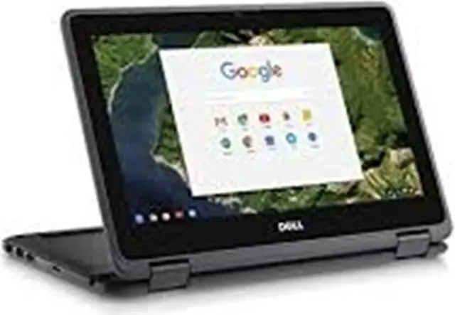 Alt view image 10 of 11 - Dell Chromebook 11 - 3189 Intel Celeron N3060 X2 1.6GHz 4GB 16GB 11.6" Touch, Black