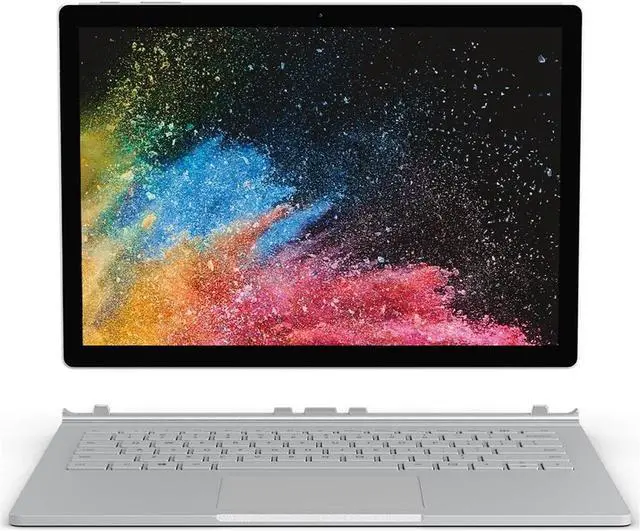Alt view image 2 of 3 - Microsoft Surface Book HMX-00001 13.5" Touch 8GB 256GB SSD Core™ i5-7300U 2.6GHz Win10P, Silver